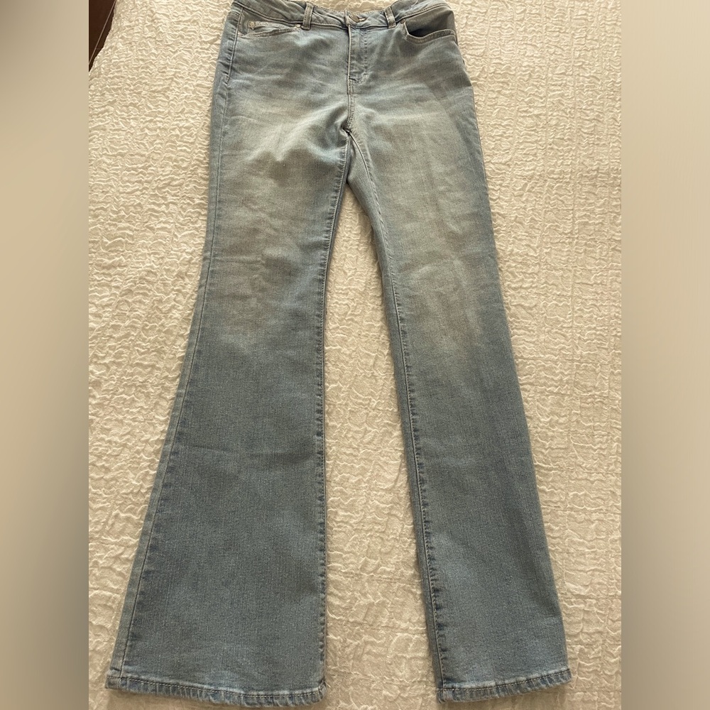 light blue jeans
